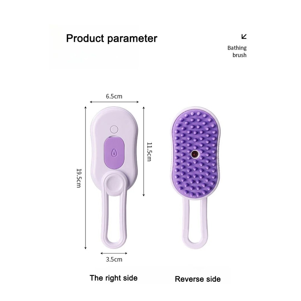 3 In 1 Electric Steam Pet Grooming Brush 16