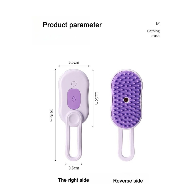 3 In 1 Electric Steam Pet Grooming Brush 16