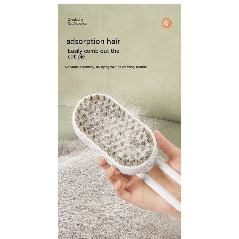 3 In 1 Electric Steam Pet Grooming Brush 8