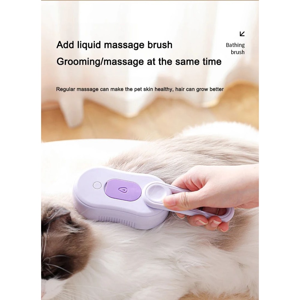 3 In 1 Electric Steam Pet Grooming Brush 13