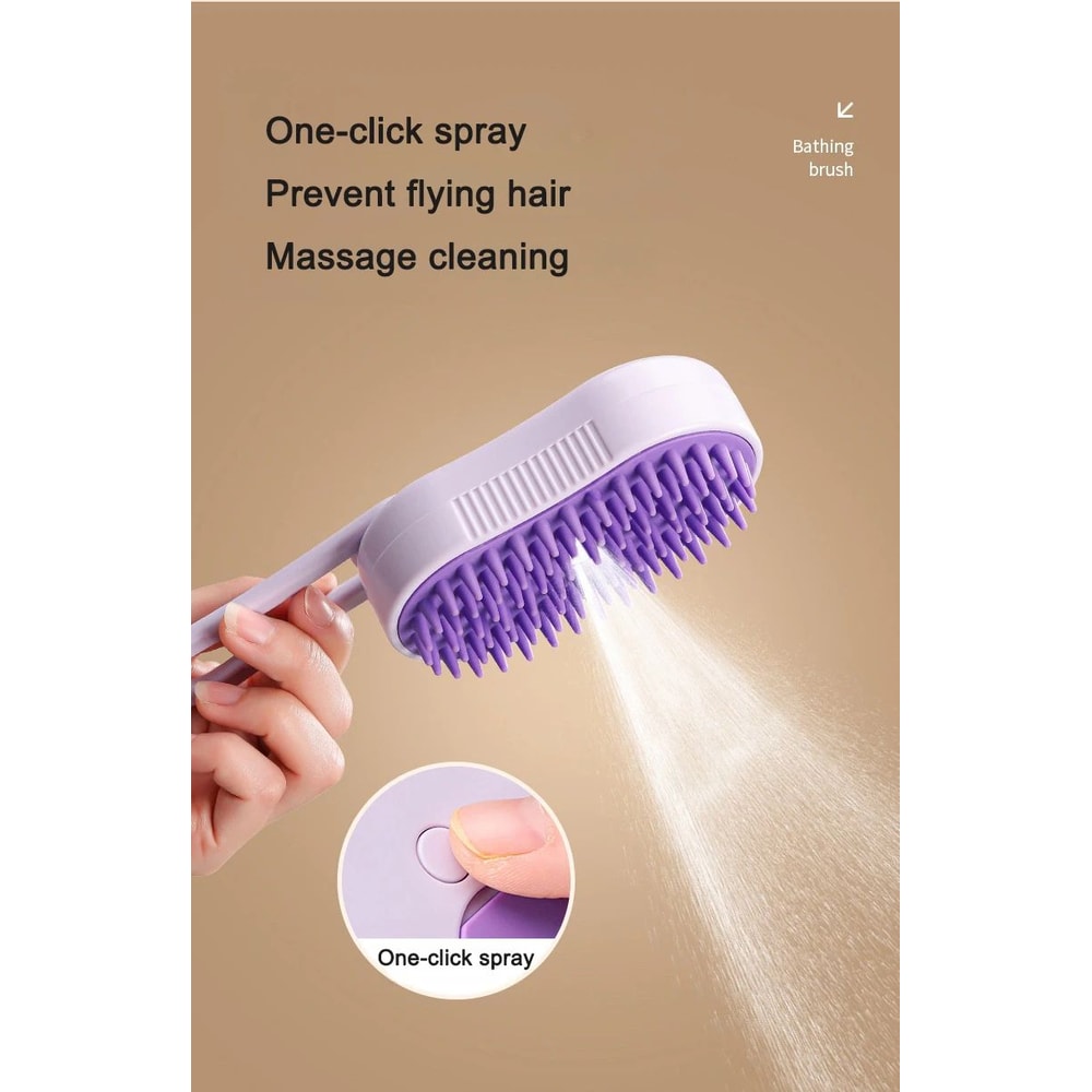 3 In 1 Electric Steam Pet Grooming Brush 14