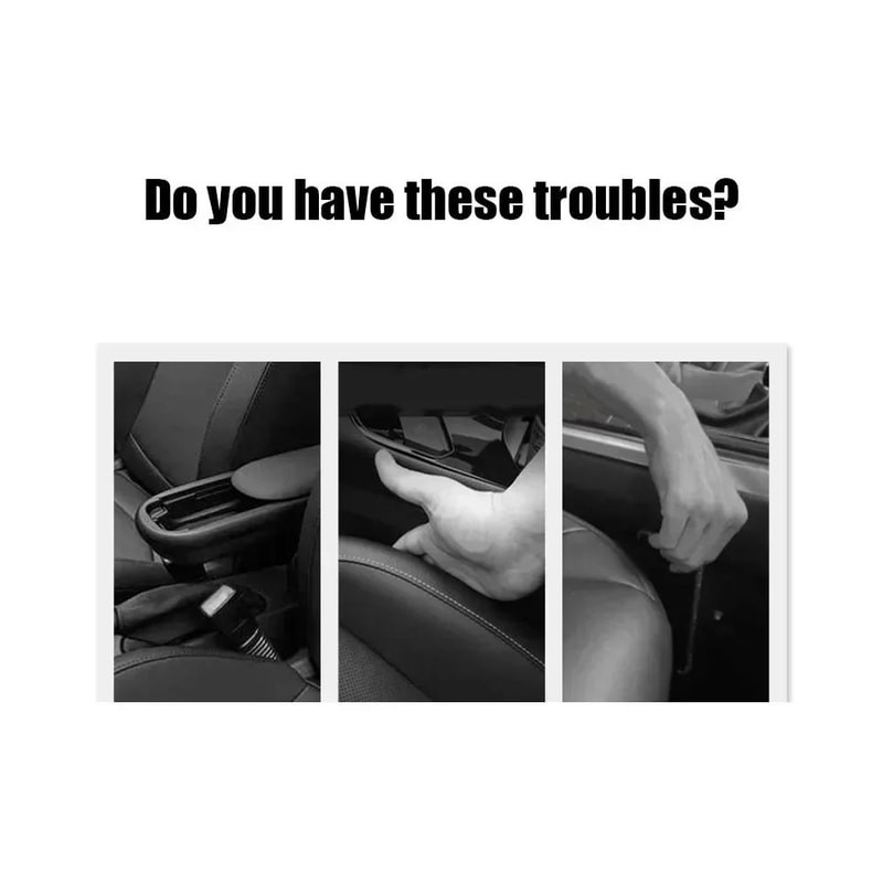 Car Seat Gap Filler Organizer Set 6