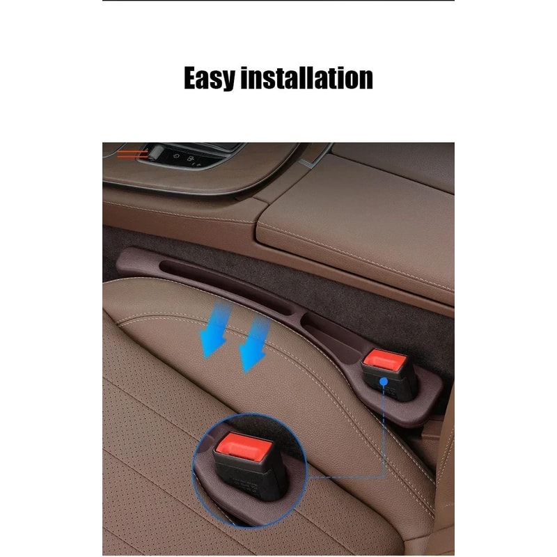 Car Seat Gap Filler Organizer Set 8
