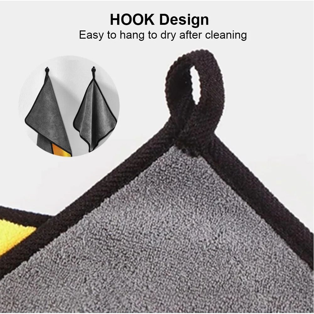 Microfiber Car Cleaning Cloth Towel Set 8