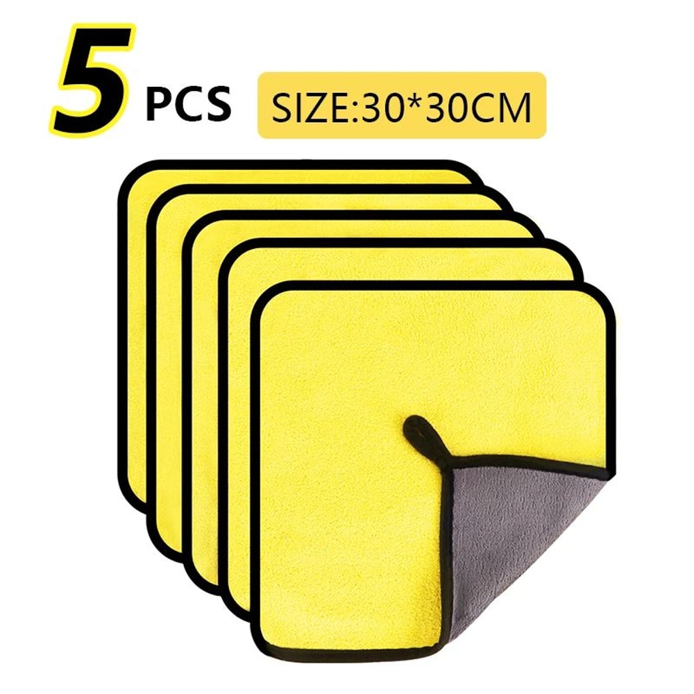 Microfiber Car Cleaning Cloth Towel Set 10