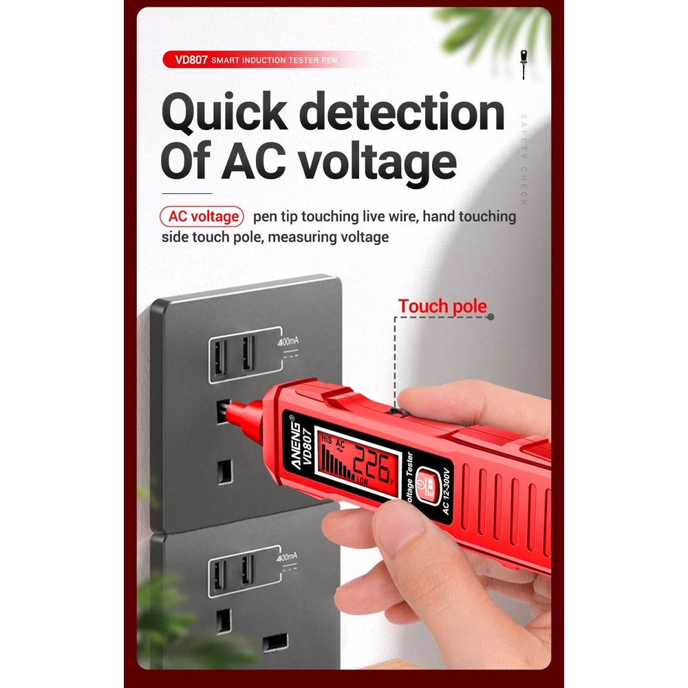 ANENG Non Contact Voltage Tester Pen 8