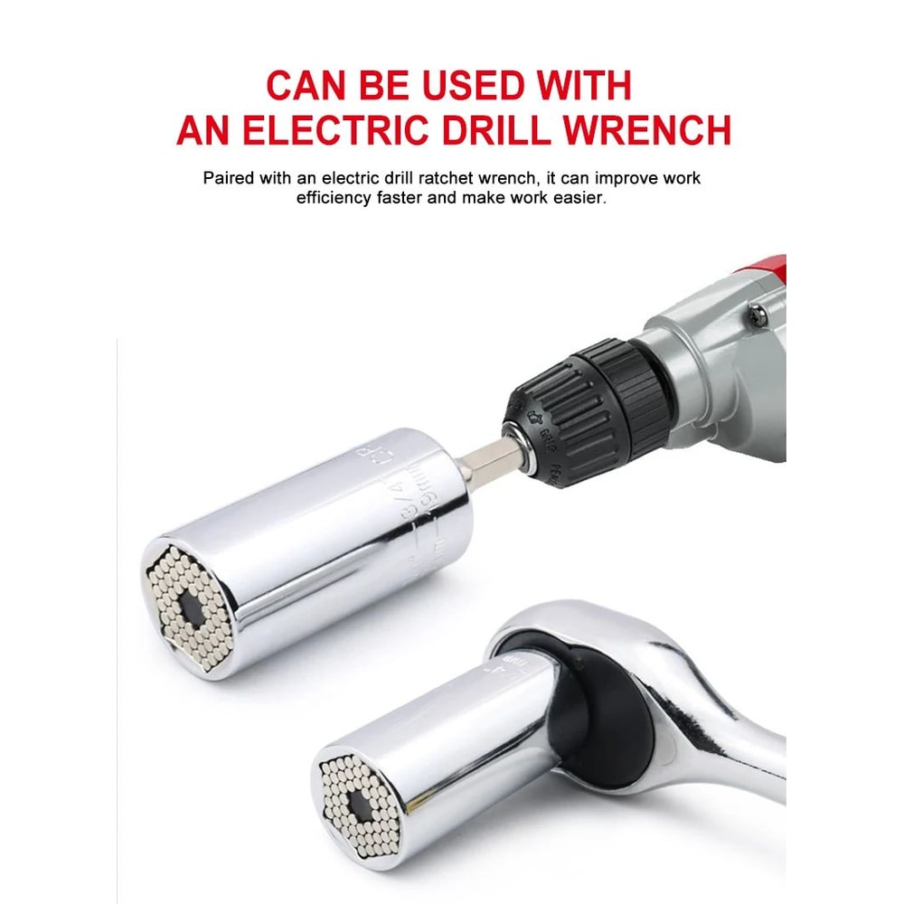 Multifunctional Magic Socket Wrench Tool Set 7