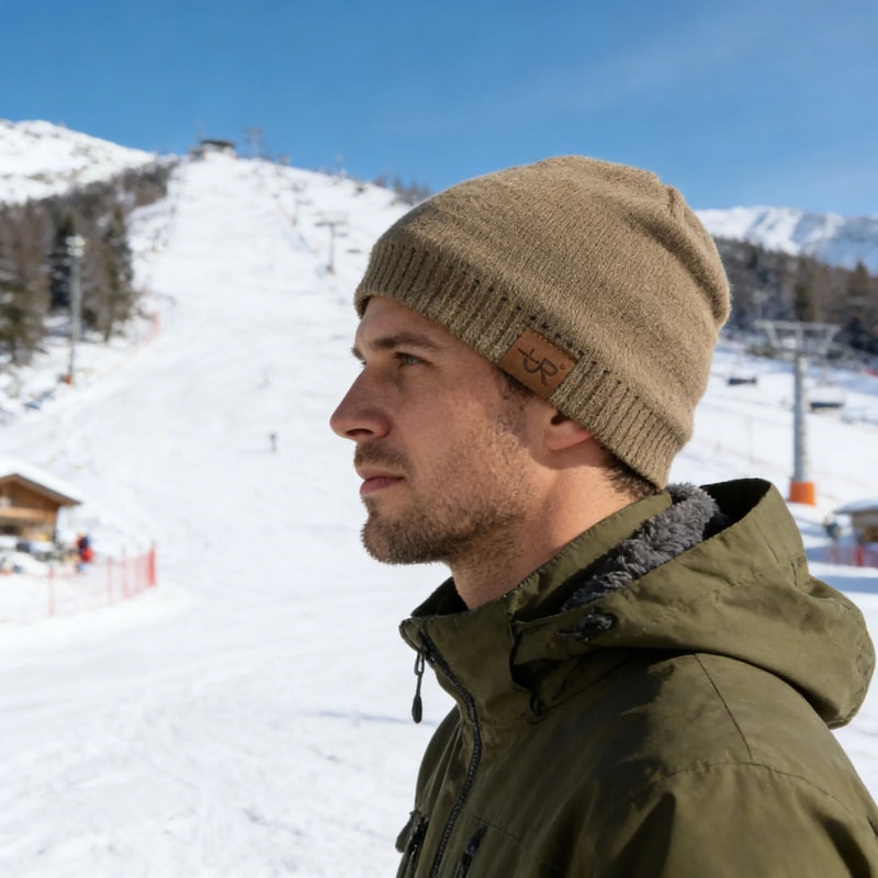 Fur Lined Knitted Winter Beanie For Men And Women 9