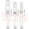 105 Degree Angle Socket Adapter Extension Set 8