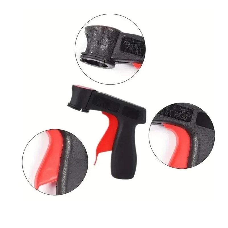 Portable Spray Paint Handle Grip For Easy Spraying 6