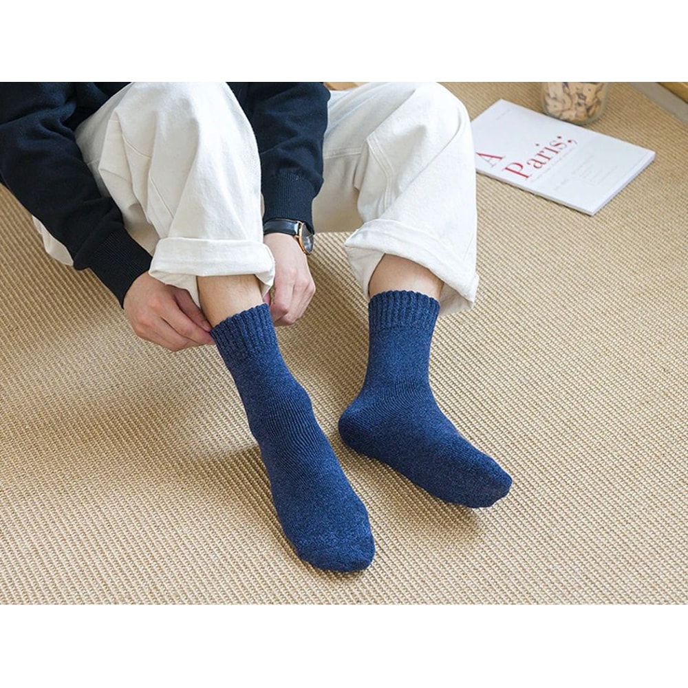 Winter Warm Thick Socks Set For Men And Women 7