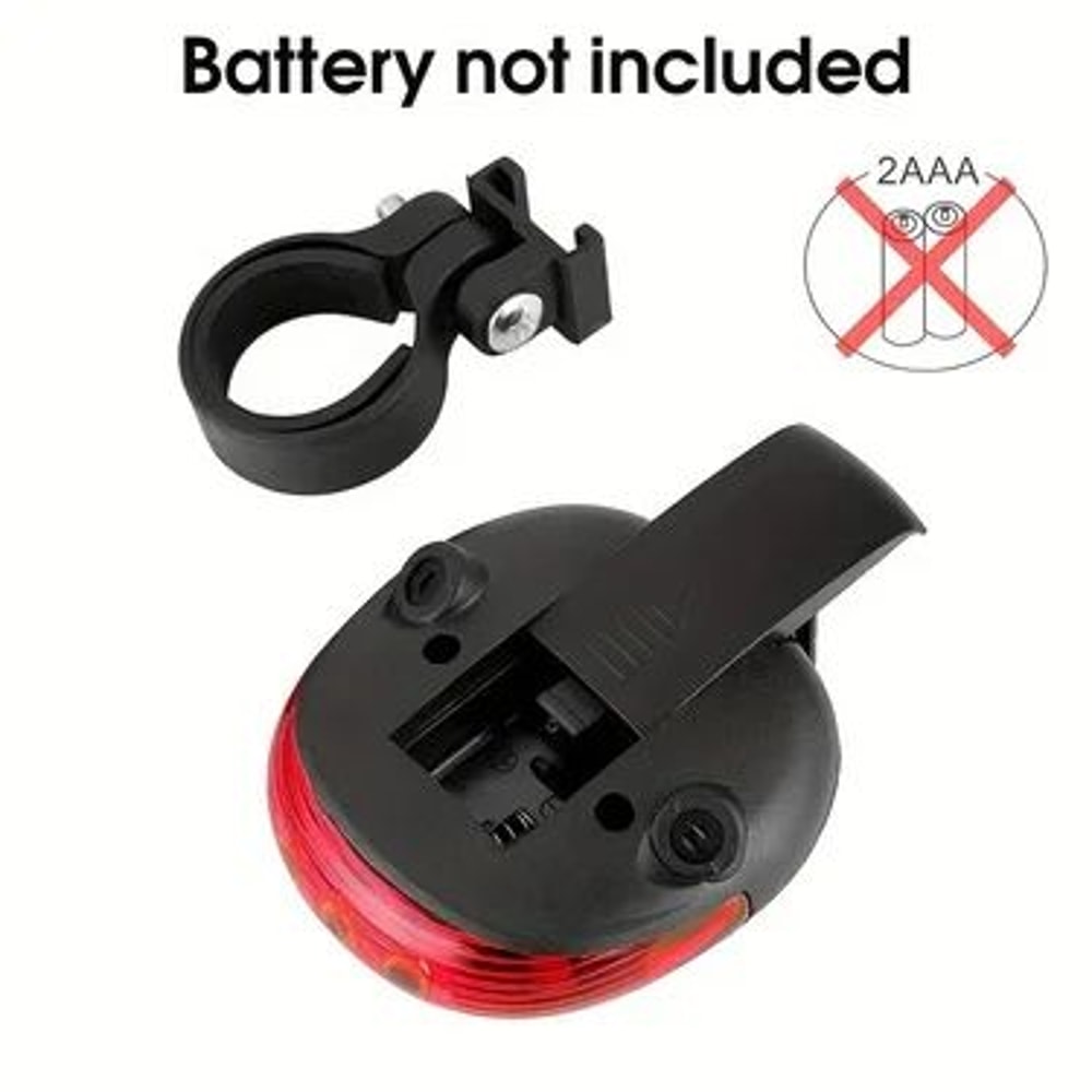 Bike LED Rear Safety Light With Laser Guide 6