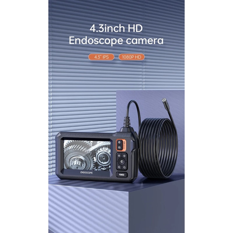 HD Industrial Endoscope Camera With IPS Screen 6
