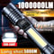 High Power LED Rechargeable Flashlight With Side Light 0