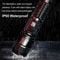 High Power Tactical LED Flashlight With Zoom And Display 6