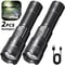 High Power Tactical LED Flashlight With Zoom And Display 10
