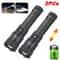 High Power Tactical LED Flashlight With Zoom And Display 12
