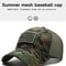 Breathable Mesh Baseball Cap For Men And Women 1