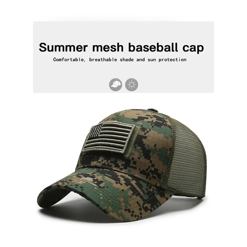 Breathable Mesh Baseball Cap For Men And Women 1