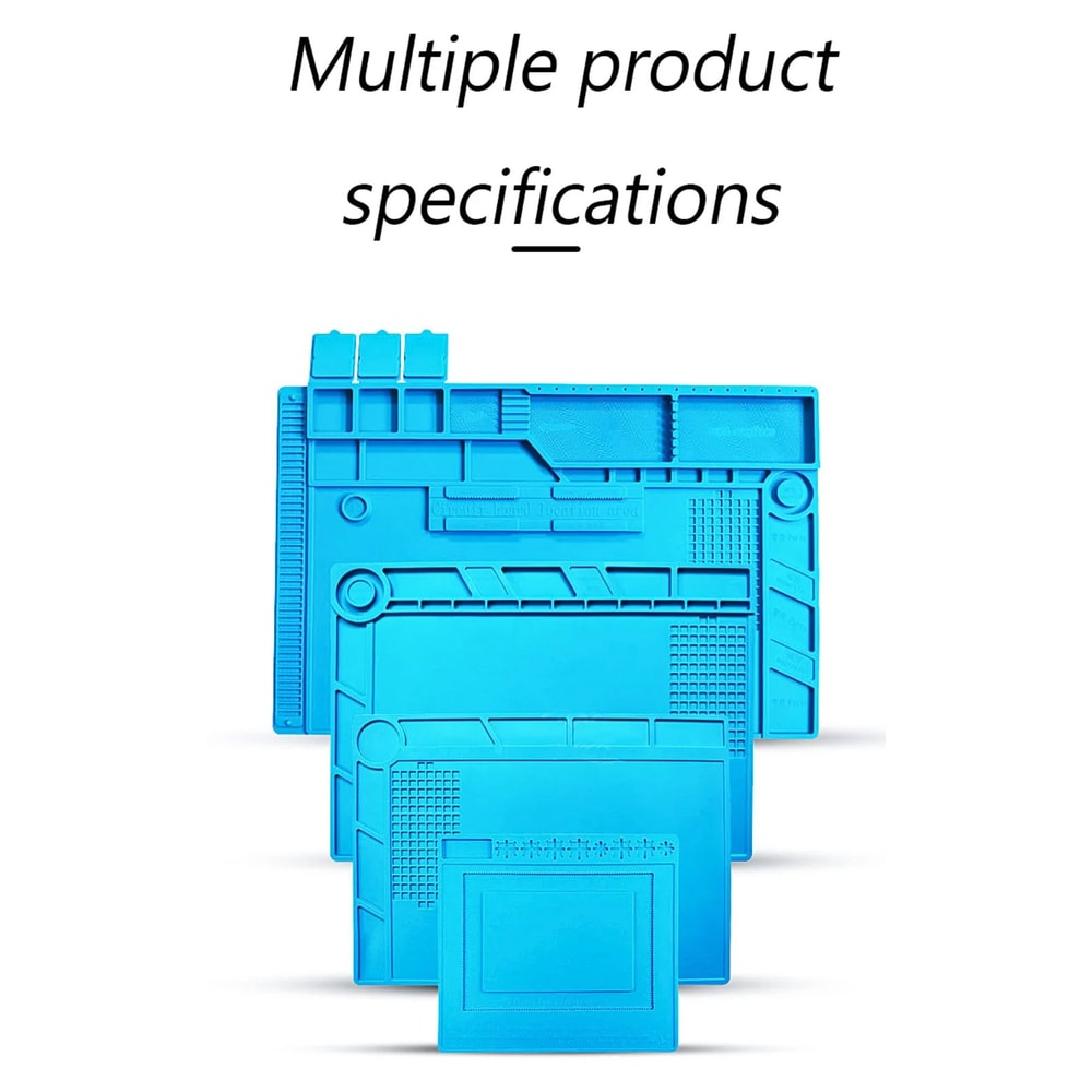 Heat Resistant Silicone Soldering Work Mat 7
