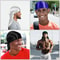 Silky Satin Durag Wave Cap Set For Men And Women 2