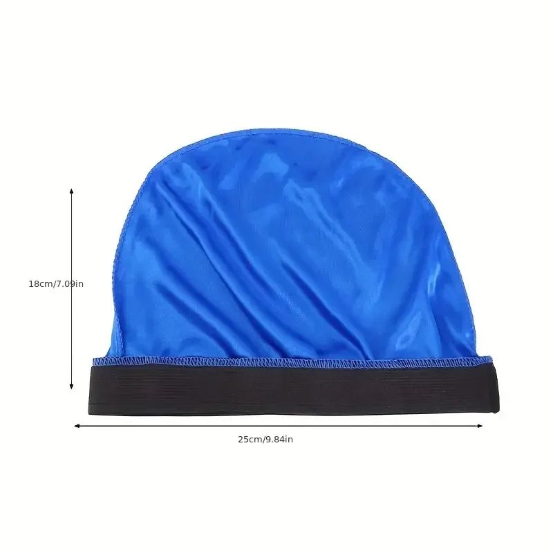 Silky Satin Durag Wave Cap Set For Men And Women 6