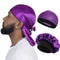 Silky Satin Durag Wave Cap Set For Men And Women 9