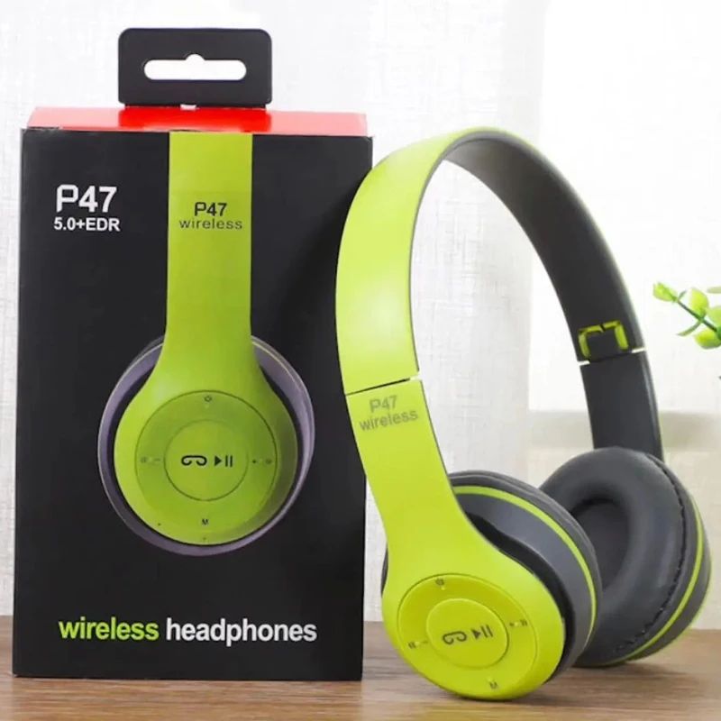Wireless Bluetooth Noise Canceling Headphones P47 17