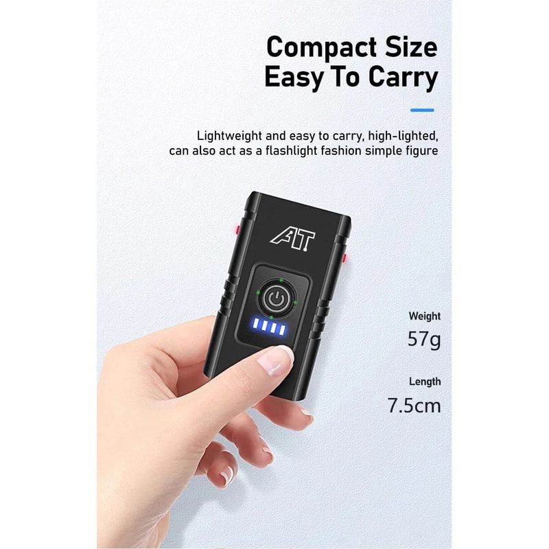 USB Rechargeable LED Bicycle Front Light 10