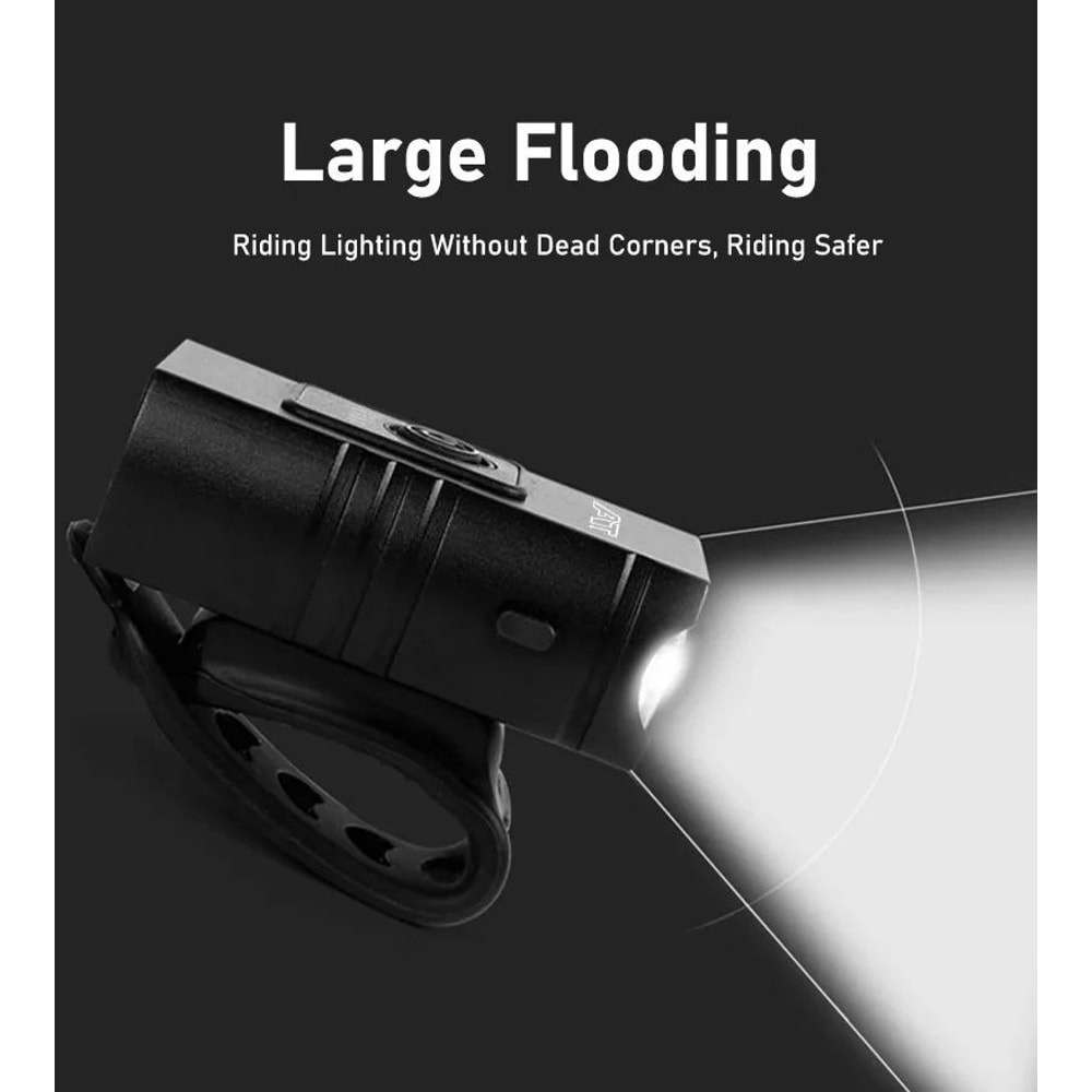 USB Rechargeable LED Bicycle Front Light 11