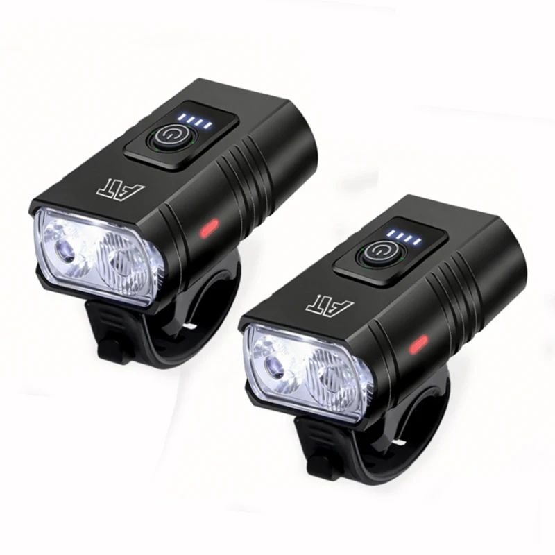 USB Rechargeable LED Bicycle Front Light 16