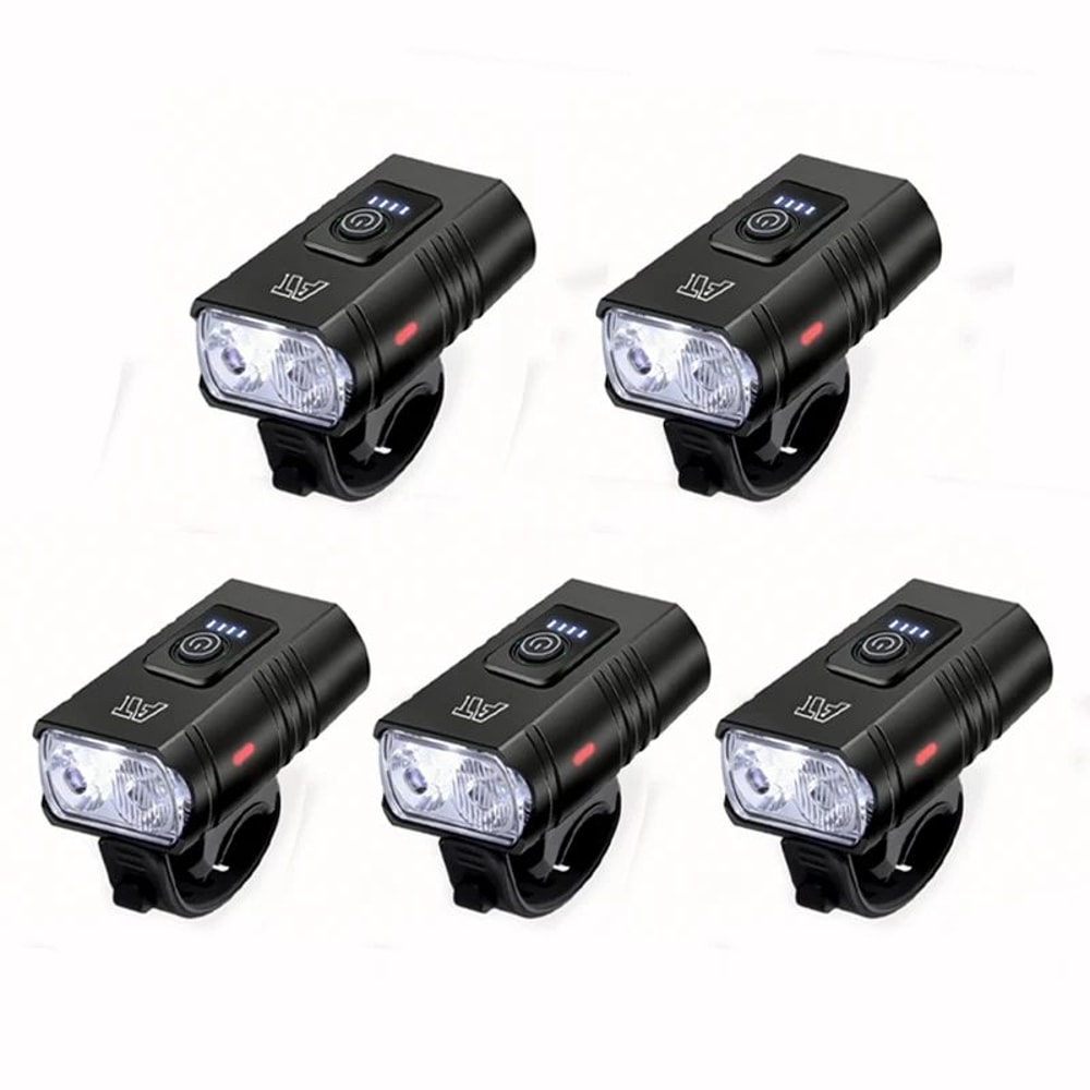 USB Rechargeable LED Bicycle Front Light 19