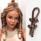 Pink Heatless Hair Curling Headband For Soft Curls 2