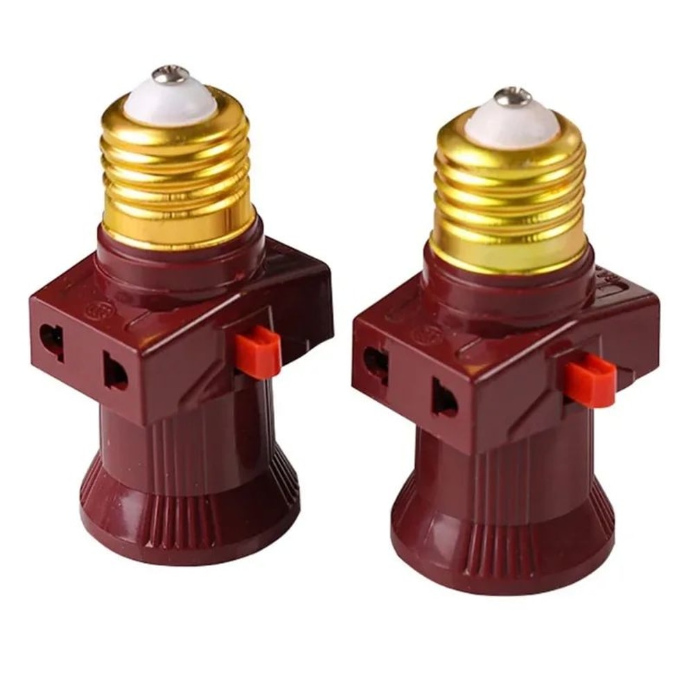 E27 Screw Bulb Holder Adapter With Switch 1