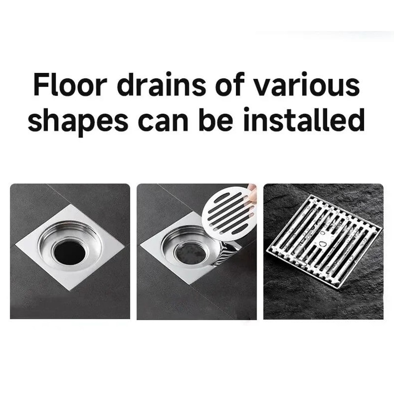 Odor Proof Floor Drain Valve Backflow Preventer 8