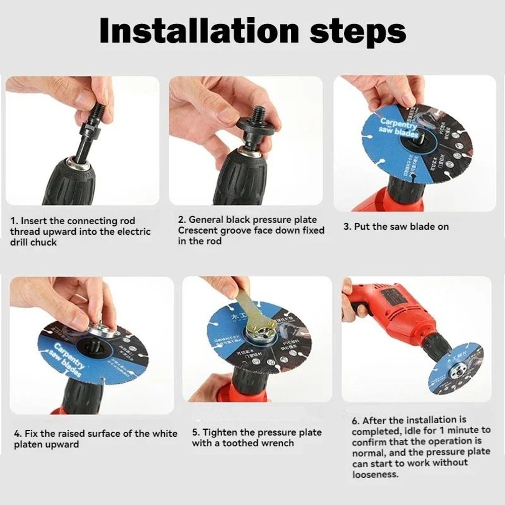 Electric Drill To Angle Grinder Adapter Connecting Rod 3