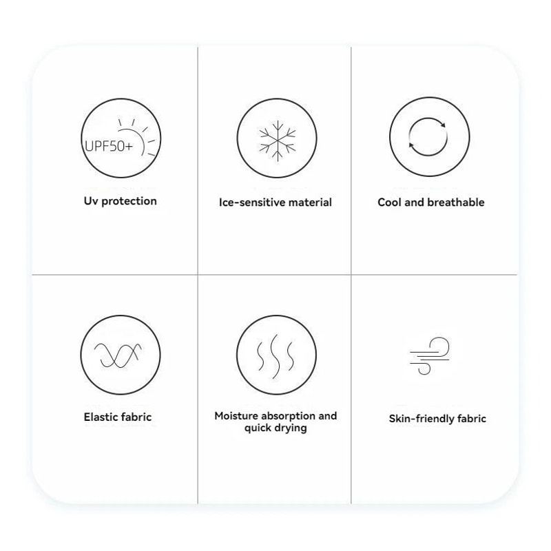 Cooling Silk Arm Sleeves For Women Sun Protection 7