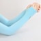 Cooling Silk Arm Sleeves For Women Sun Protection 17