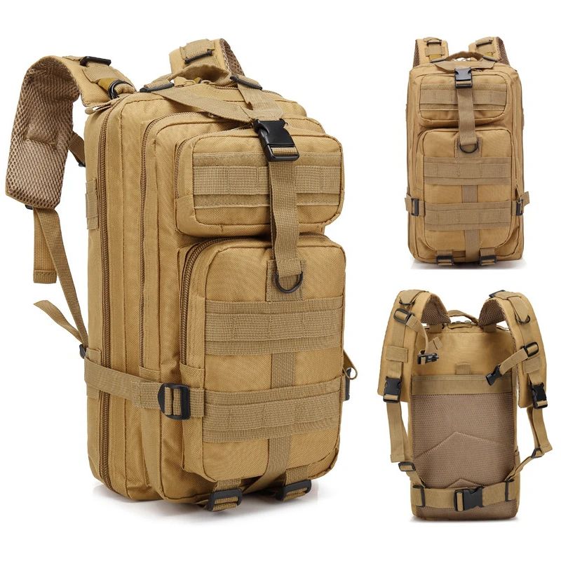 Tactical Outdoor Camouflage Backpack 0