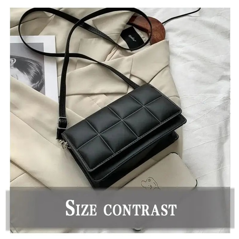 Women PU Leather Shoulder Handbag 6