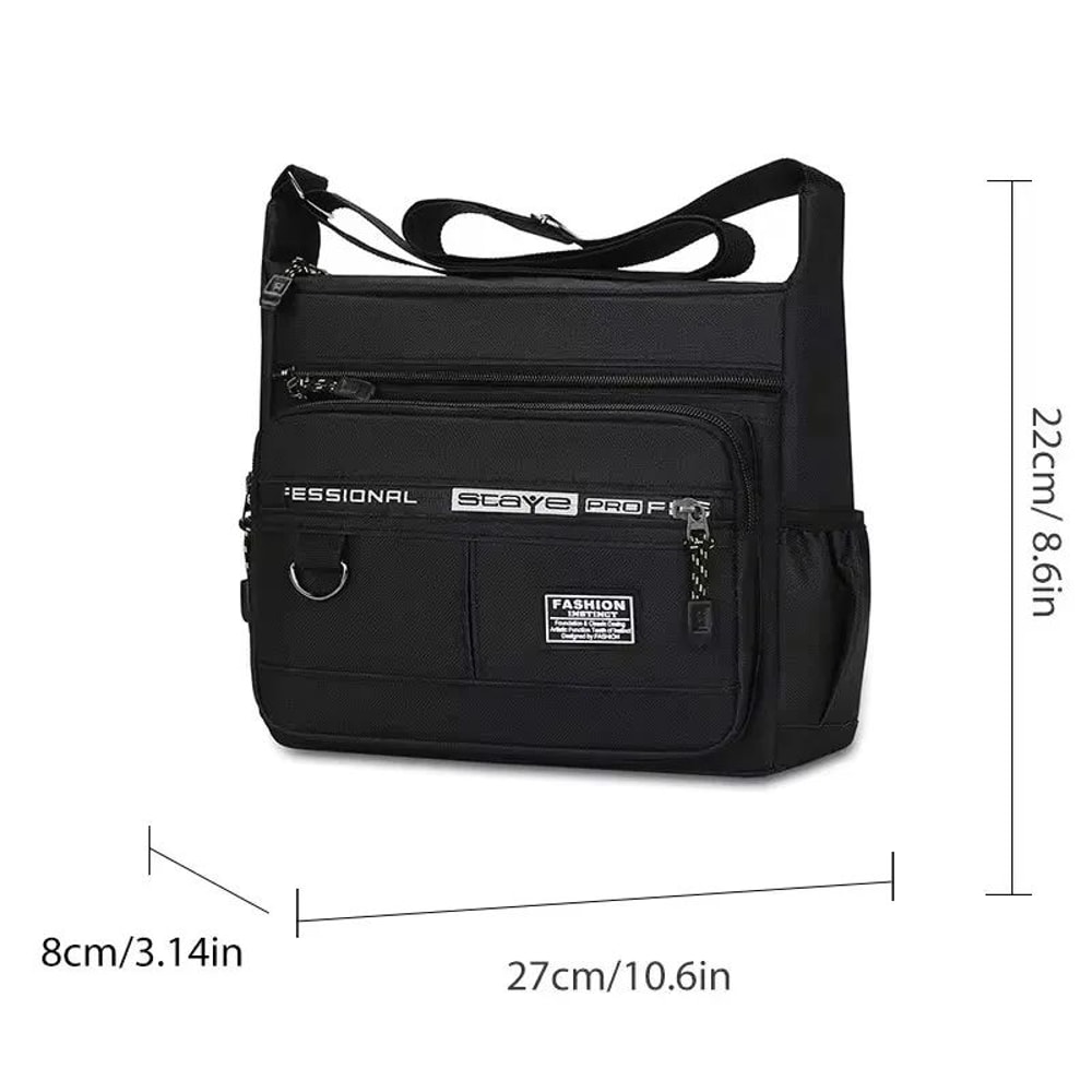 Unisex Single Shoulder Crossbody Bag 1