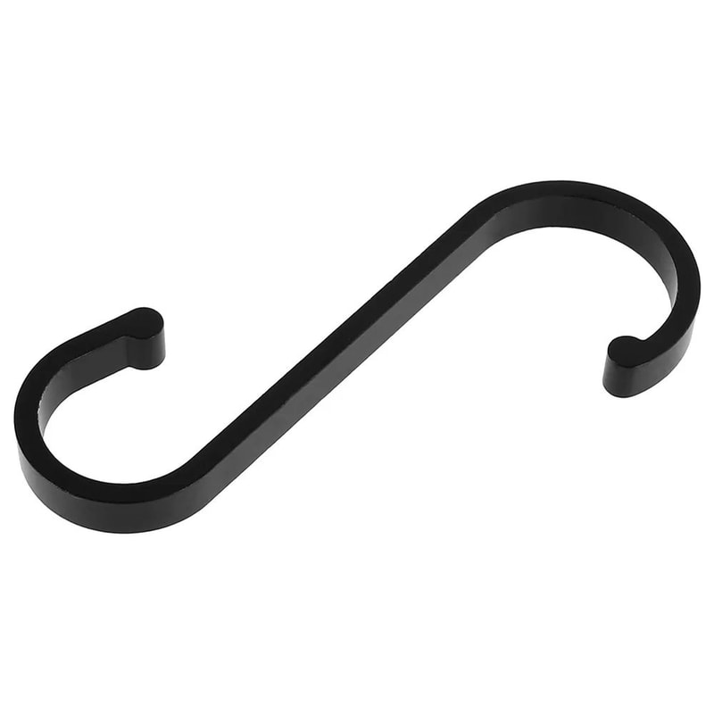 Heavy Duty Metal S Hooks Set 6