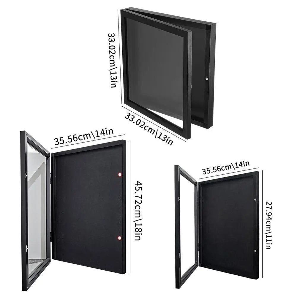 Wooden Jersey Display Shadow Box 4