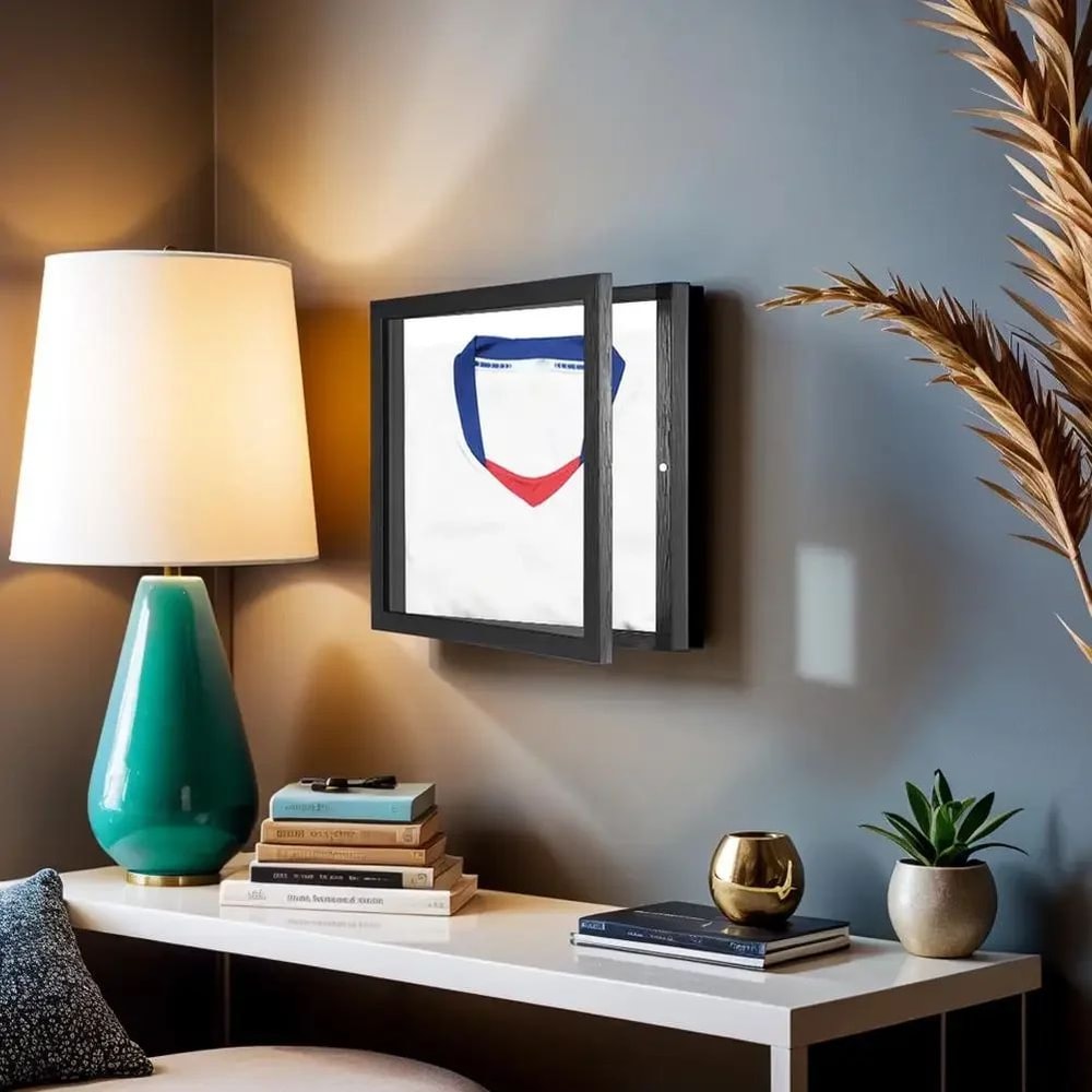 Wooden Jersey Display Shadow Box 6