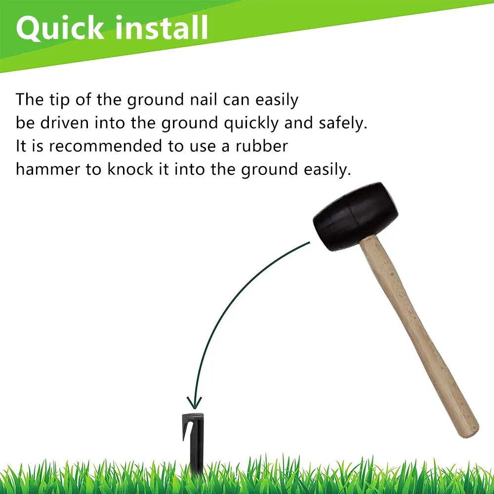 Lawn Mower Boundary Ground Pegs 3