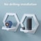 Hexagon Wall Shelf Display Set 2