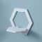Hexagon Wall Shelf Display Set 7