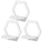 Hexagon Wall Shelf Display Set 9