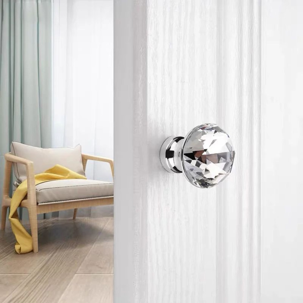 Crystal Diamond Cabinet Knob Set 2