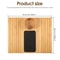 Bamboo Sofa Armrest Cup Holder Tray 6